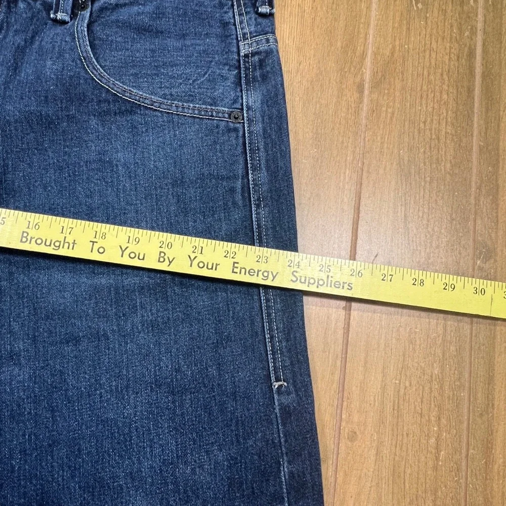 Levis 569 vintage Red‎ Tab Straight Leg Indigo Denim Jeans Flap Pocket 40x30